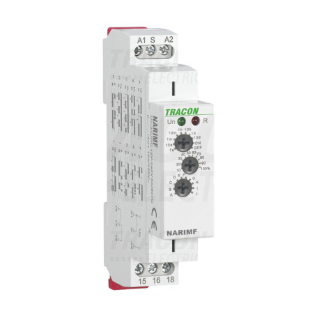 Multifunkčné časové relé (10 funkcií),