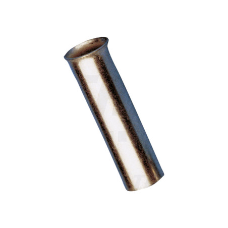 Neizolované lisovacie dutinky, 0,5mm2, L=8mm