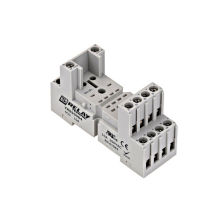 Pätica pre relé na din lištu, 4P/10A
