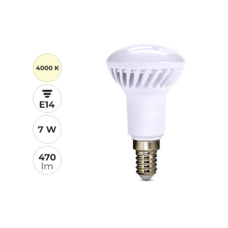 Reflektorová LED žiarovka,440-470lm, E14  5W