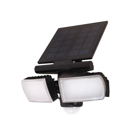 Solight LED solárne svetlo so senzorom, 8W, 600lm