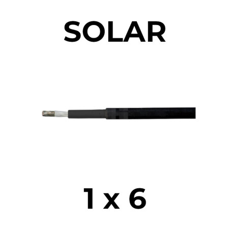SUN 1x6mm2 1,8kV PV1-F, DC LSHF
