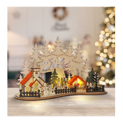 #1057 led-dekoracia-vianocne-mestecko