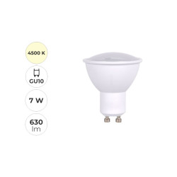 #1695 led-ziarovka-bodova-7w-gu10-4500k-630lm