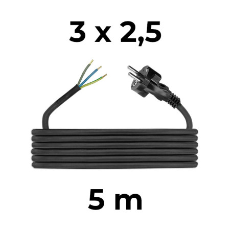 Flexo šnúra H05RR-F 3x2,5   5m