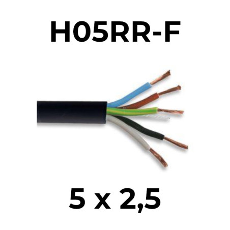 H05RR-F 5G2,5