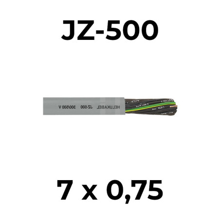 Kábel ohybný JZ-500 7G0,75 OFLEX