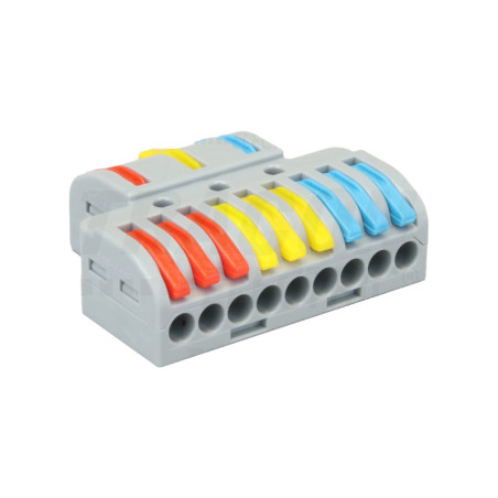 Krabicová svorka pružinová 3P na 9P