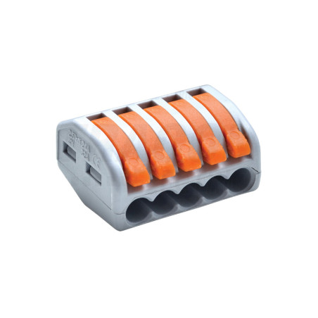 Krabicová svorka pružinová, 5P