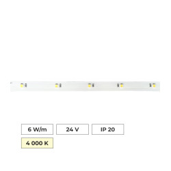 #1715 led-pas-6w-4000k-24v-ip20