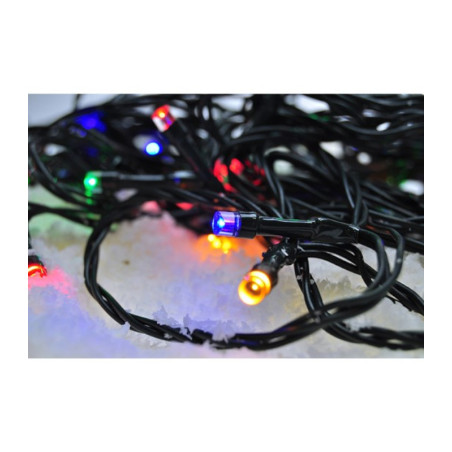 LED vonkajšia vánočná reťaz, 50 LED, 5m,